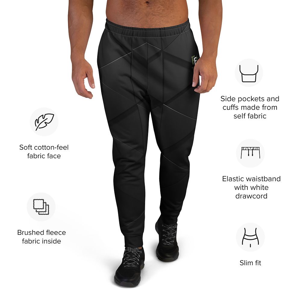 Thumbnail: Faith Fueled Men’s Joggers - Midnight