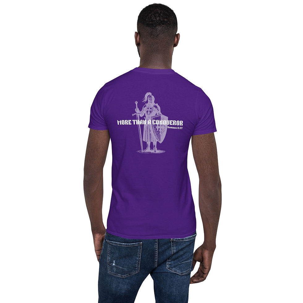 Thumbnail: More than a Conqueror Short-Sleeve Unisex T-Shirt
