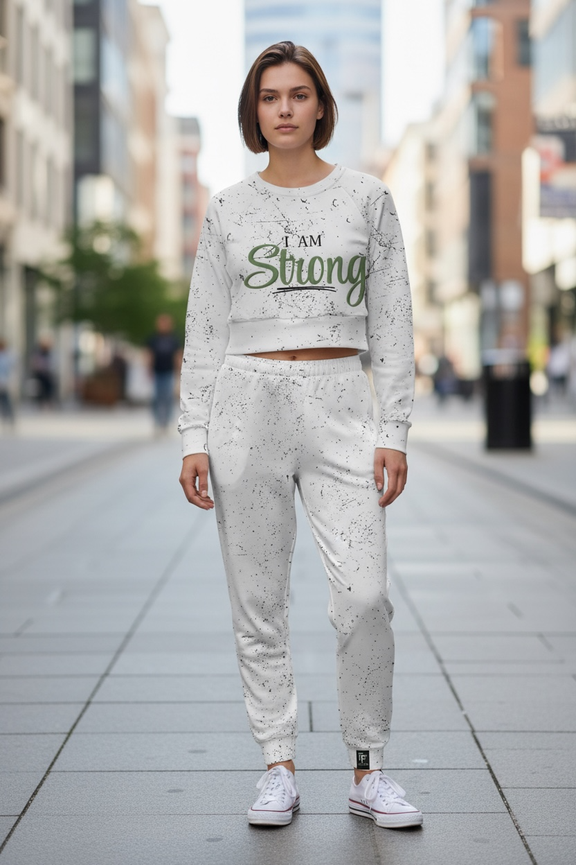 Faith Fueled Women's Joggers - Splatter