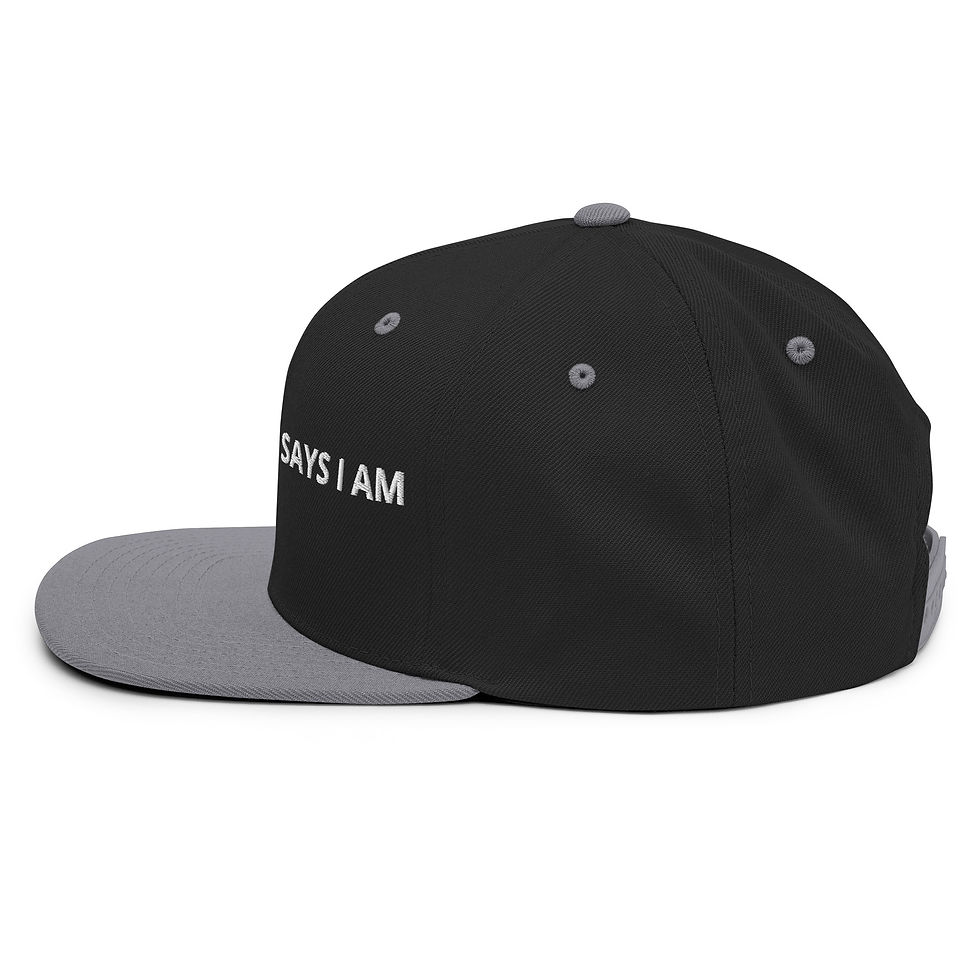 Thumbnail: I Am Snapback White