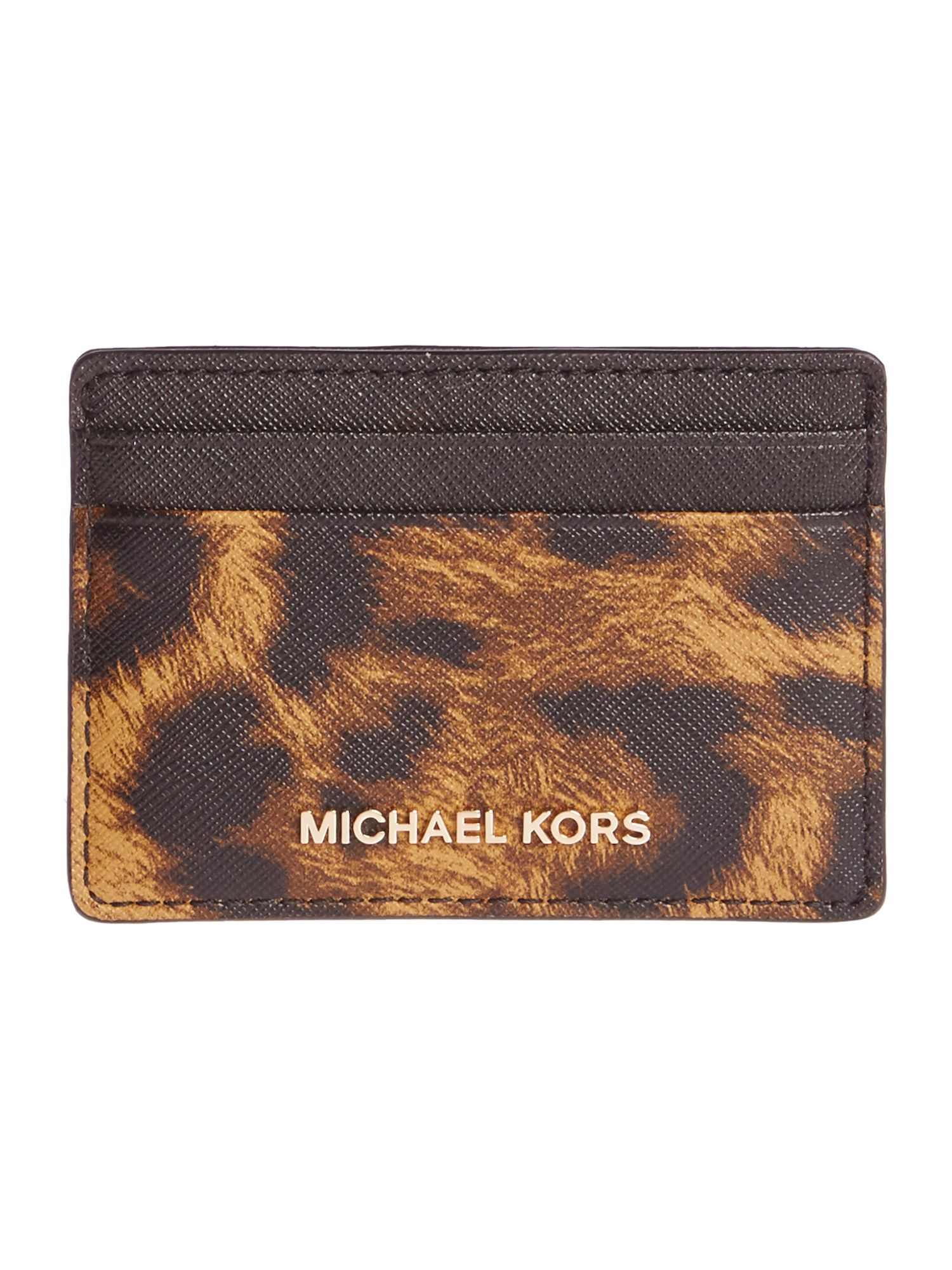 Michael Kors Money pieces card holder, Natural