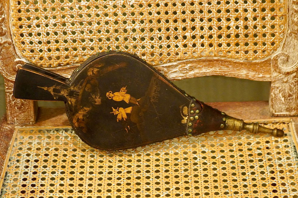 Thumbnail: Chinoiserie Fire Place Bellows