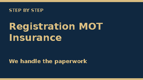 Registration, MOT and insurance handled for you in Cyprus