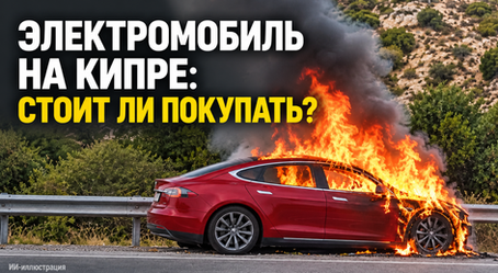 горит тесла