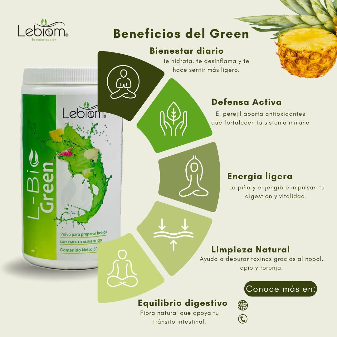 Jugo Verde Green Mejora digestión