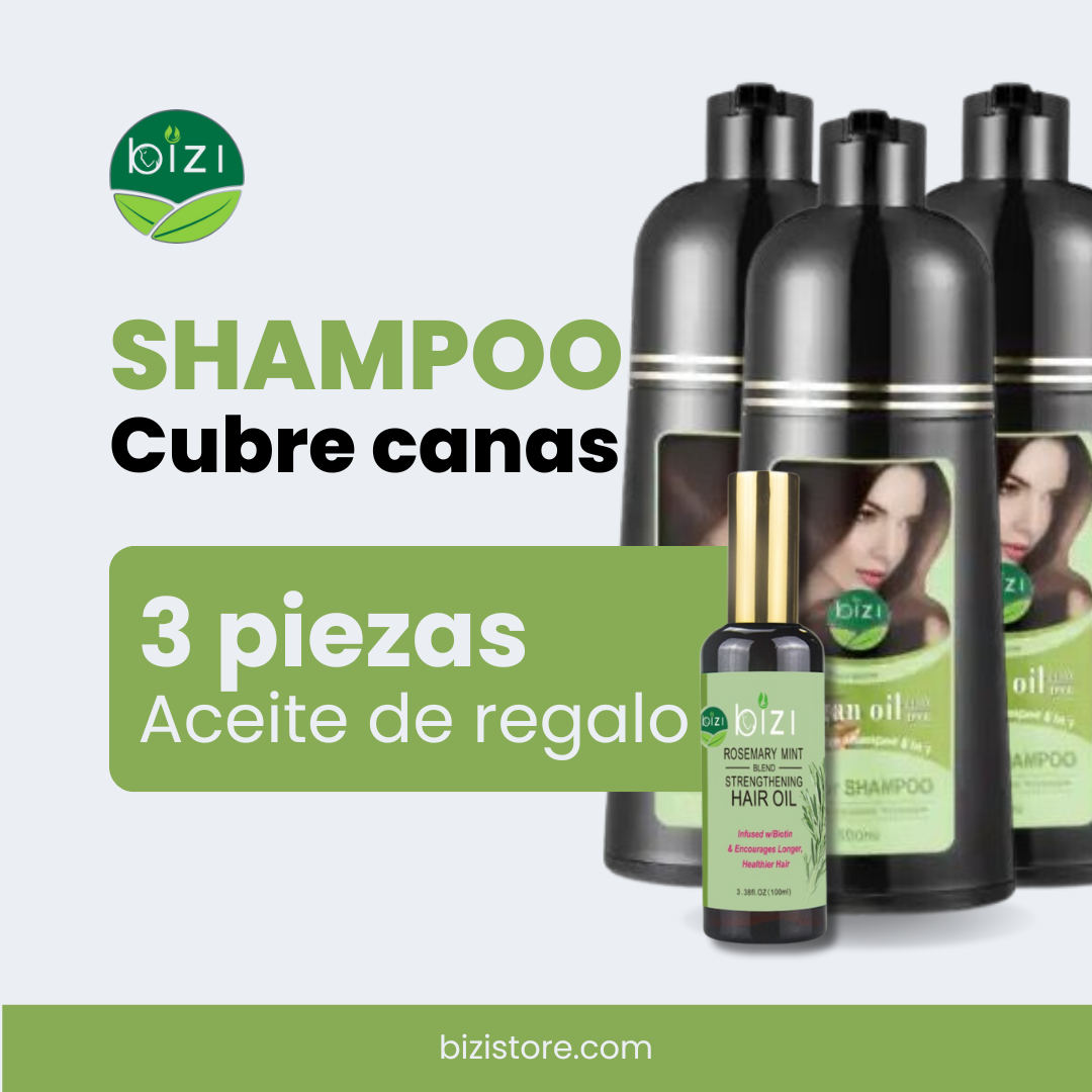 3 Shampoo Cubre Canas