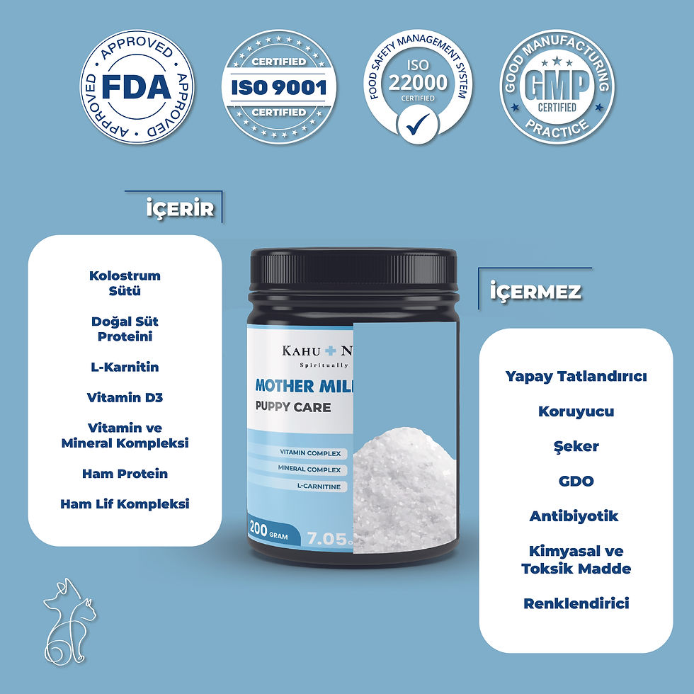 Küçük resim: Anne Sütü Destekli Yavru ve Hamile Köpek Süt Tozu, 200 gr