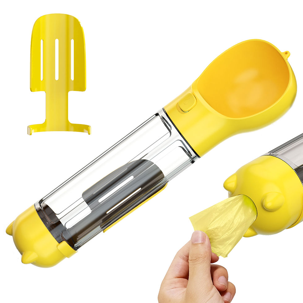 Thumbnail: Fun Pet Multi-functional 3-In-1 Portable Dog Water Bottle - Large 500ml