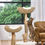 Thumbnail: Michu® Selected Real Wood Luxury Cat Tree / Cat Tower - Large (H 1.2m)