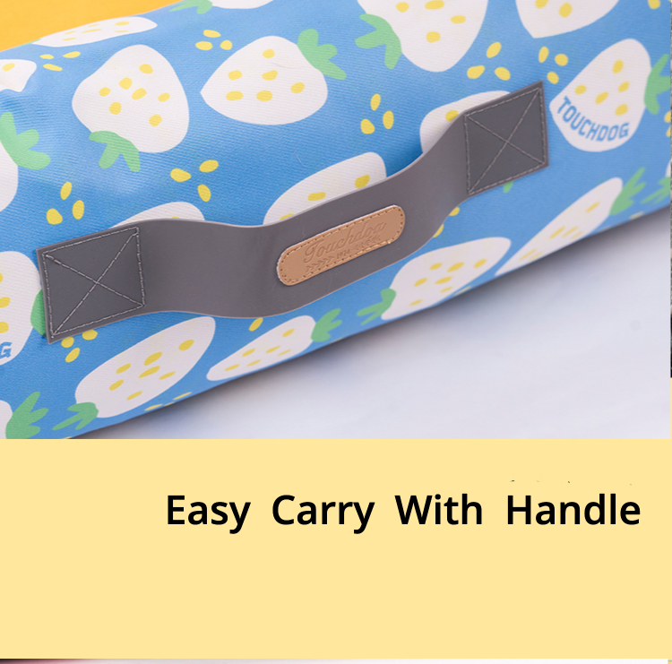 Thumbnail: TOUCHDOG® All Seasons Rectangular Dog Bed - Large (Washable Cushion Cover)