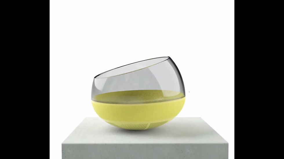 Thumbnail: Fun Pet Tumbler Space Capsule Dog Slow Feeder Bowl