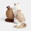 Thumbnail: VETRESKA® Hand-made Cat Scratching Post / Scratching Ball - ReinDeer