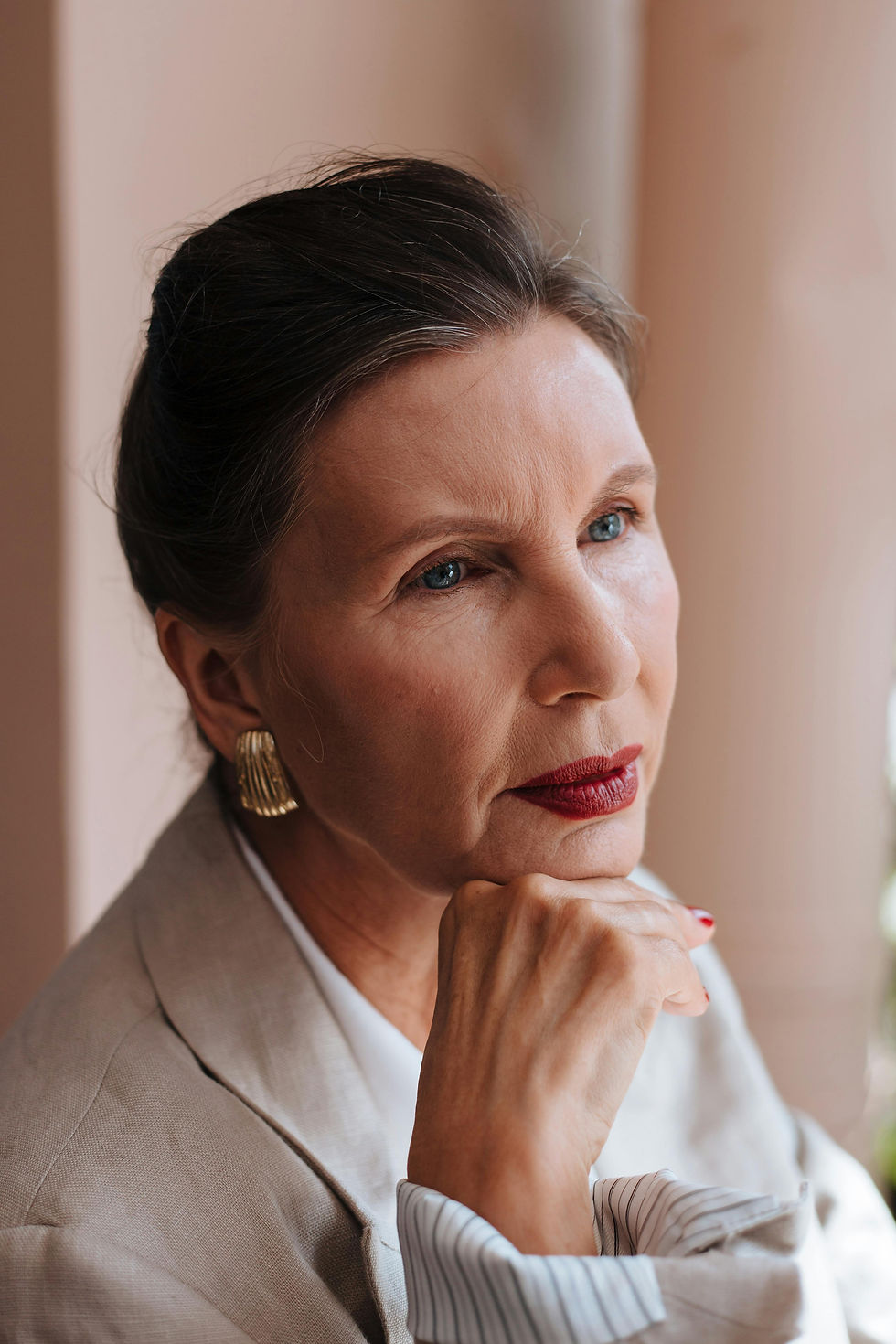 Woman who would benefit from our treatments