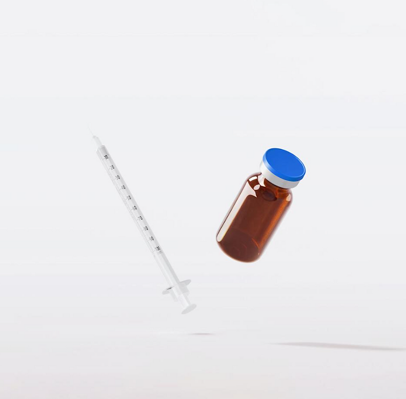 Peptides and weight-loss vial