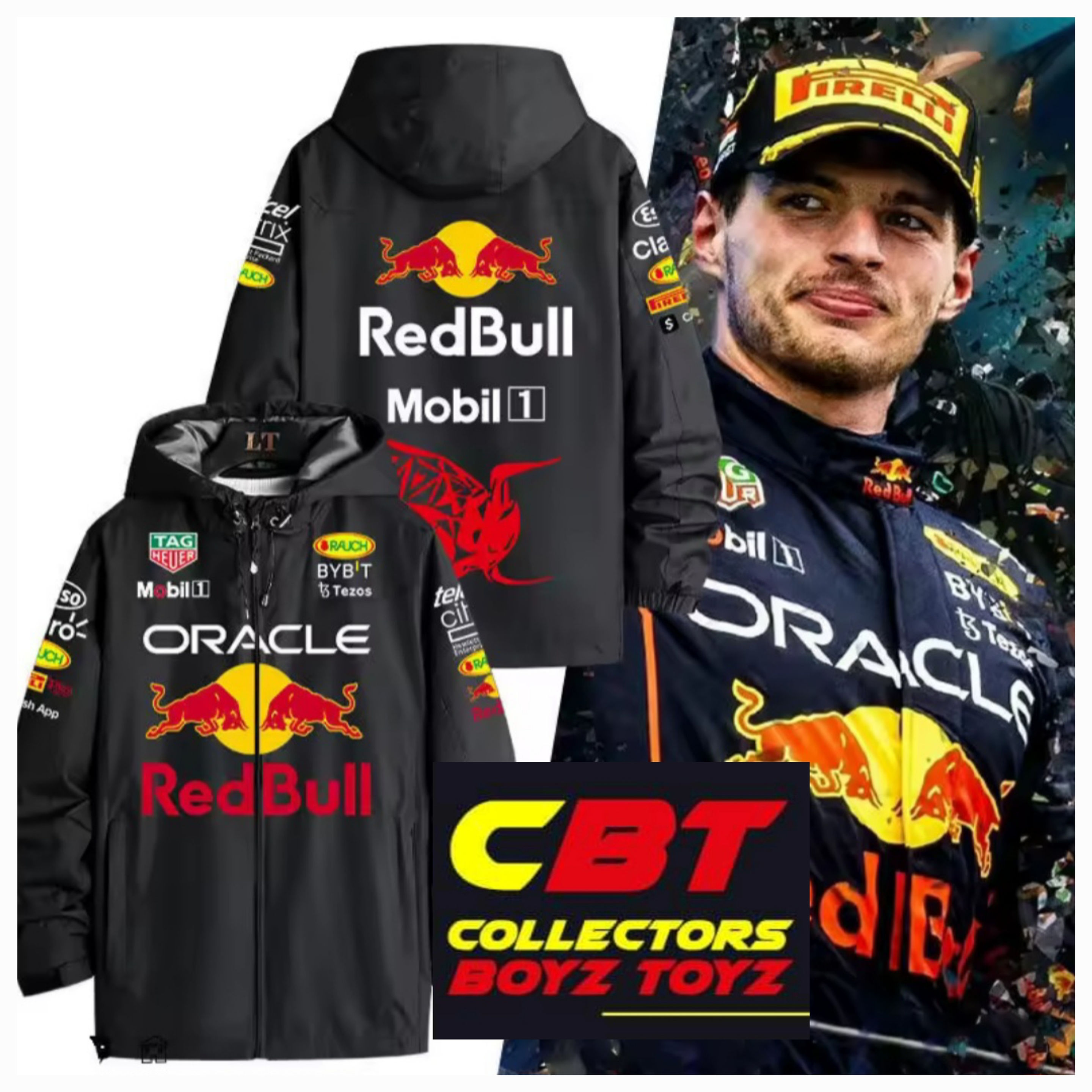 Red Bull Retro Windbreaker (Plus)
