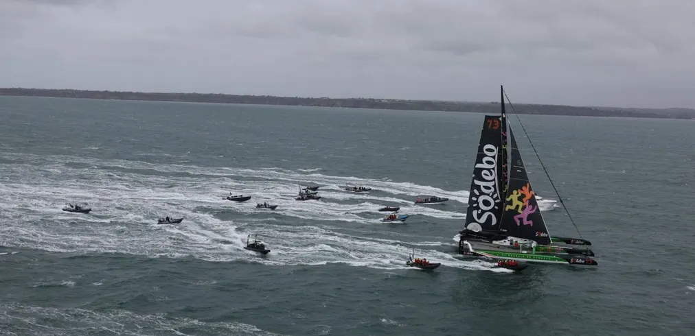 Thomas Coville, 2e de l’ARKEA ULTIM CHALLENGE-Brest !