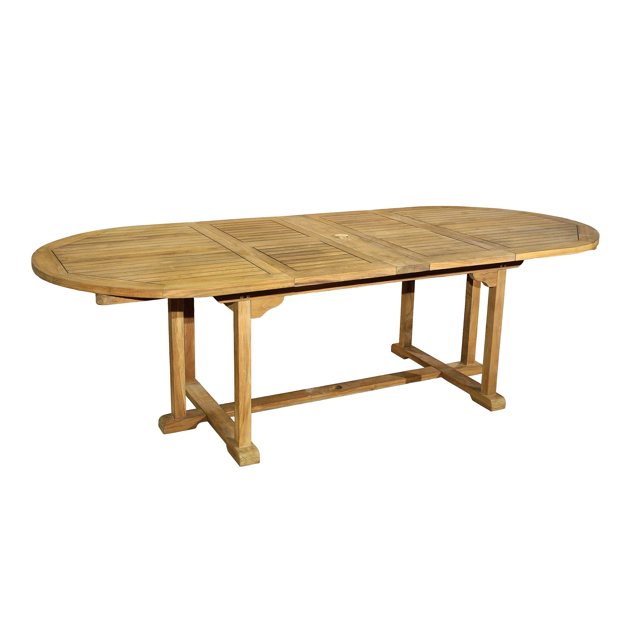 OTT080 -Valencia Oval Table W. 2 Leaf Extensions
