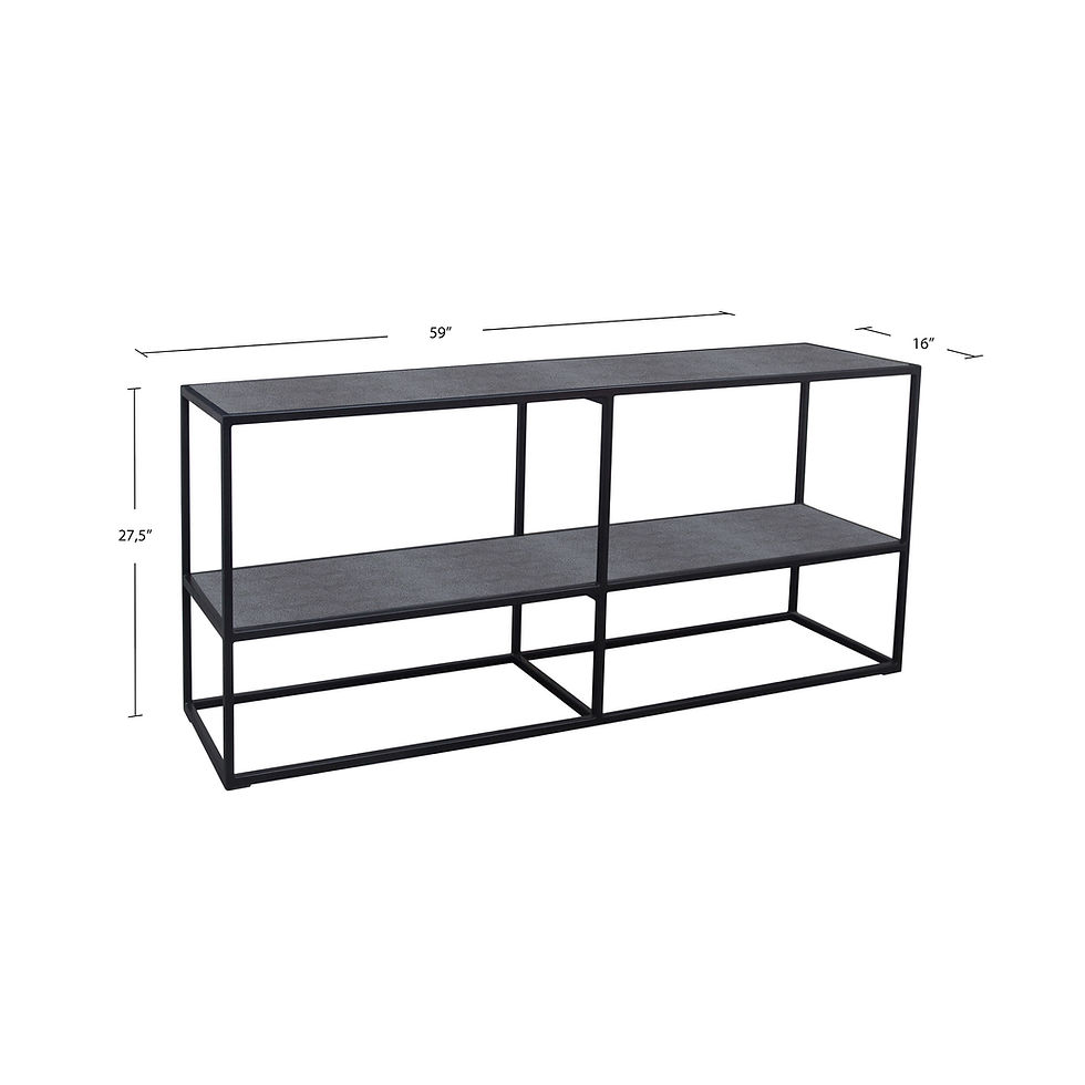 Thumbnail: ICC008 - VOLTERRA MEDIUM TWO-LEVEL CONSOLE TABLE