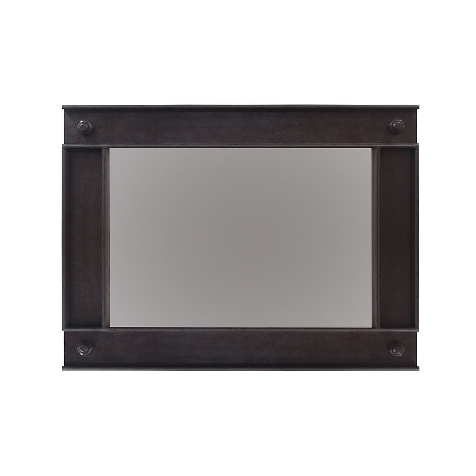 Thumbnail: IMM001 - IRON MOUNTAIN INDUSTRIAL STYLE RECTANGULAR MIRROR