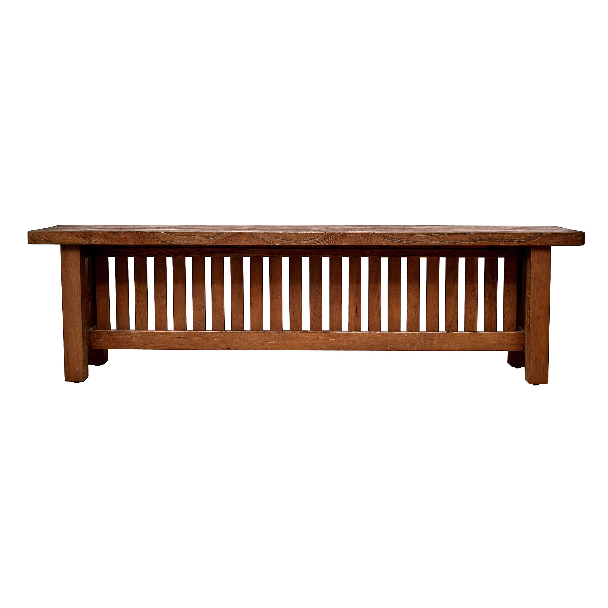 OLT110 - Reclaimed Teak Mission Dining Bench
