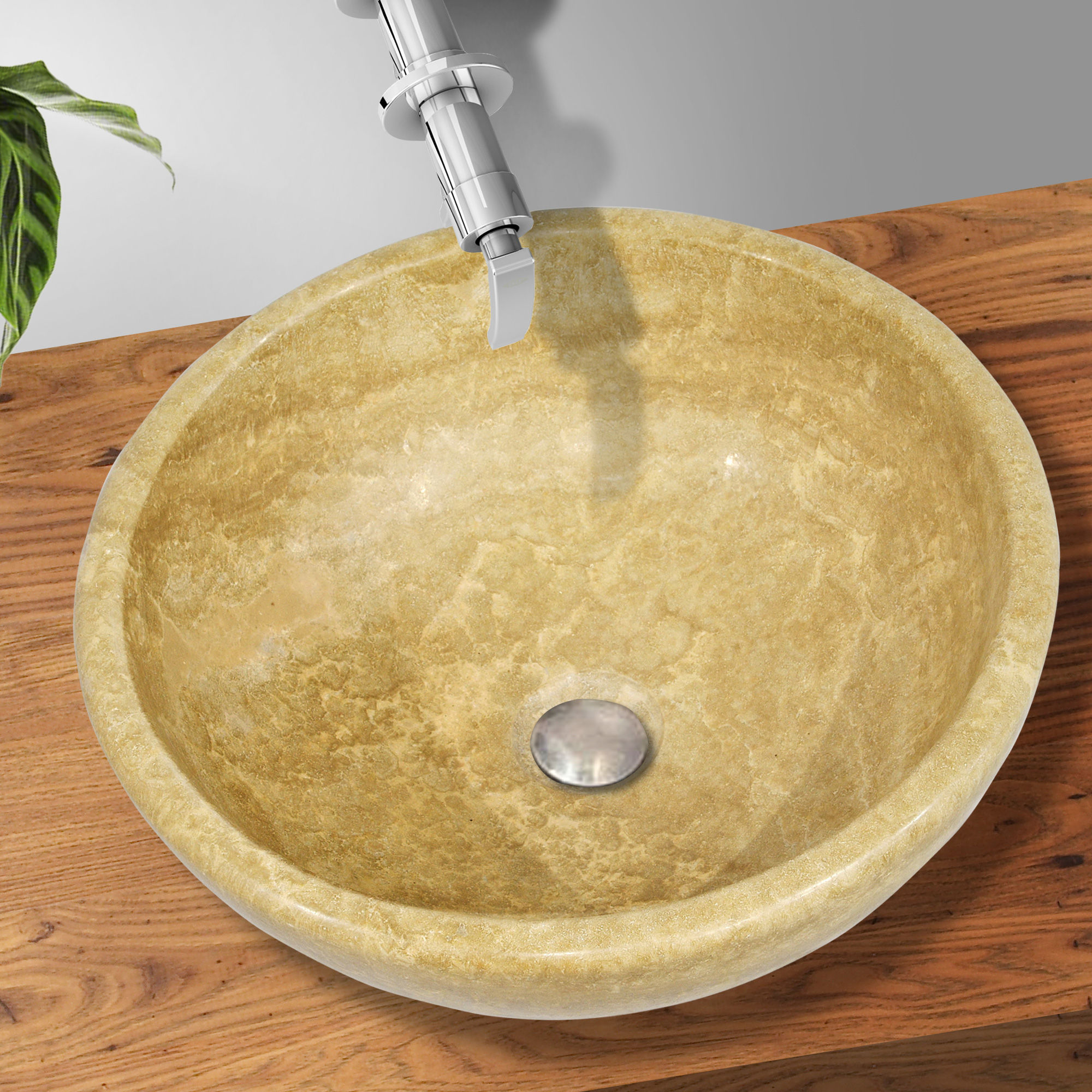 NSC011 - Polished Onyx Stone Sink