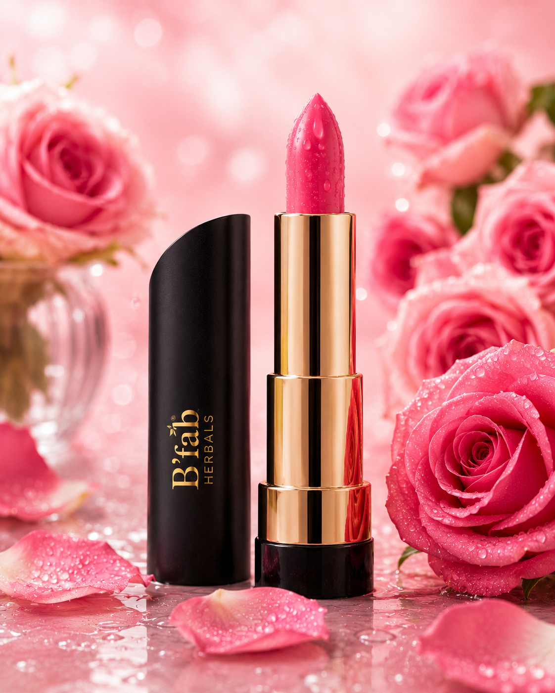 Natural Organic Handmade Lipstick ( Pink Colour )
