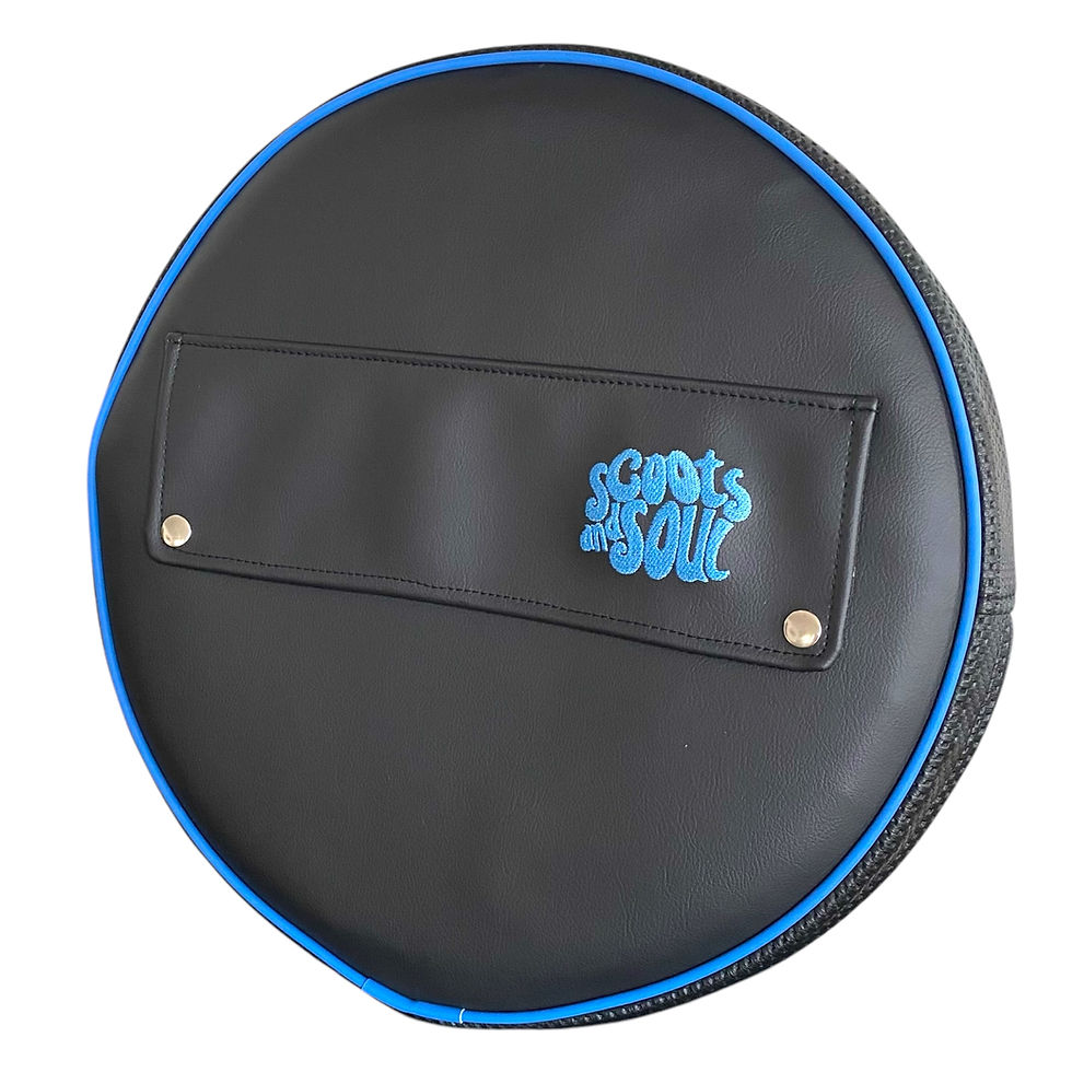 Thumbnail: Scoots and Soul®️ Lambretta Spare Wheel Cover 