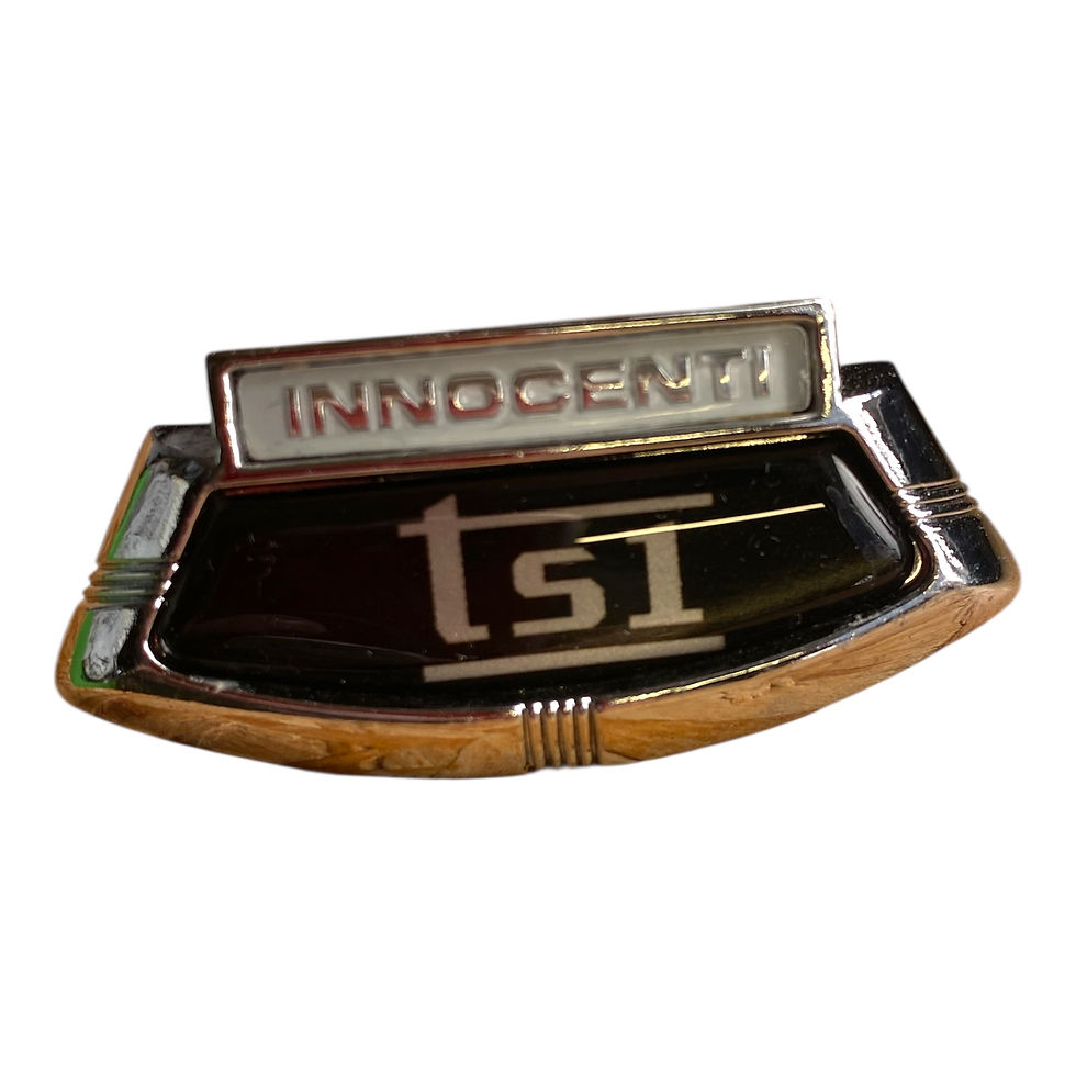 Thumbnail: Lambretta Horncast Badge TS1 with Black Background