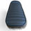 Thumbnail: Black Solo Hinged Lambretta Seat - Embroidered S-Type Logo