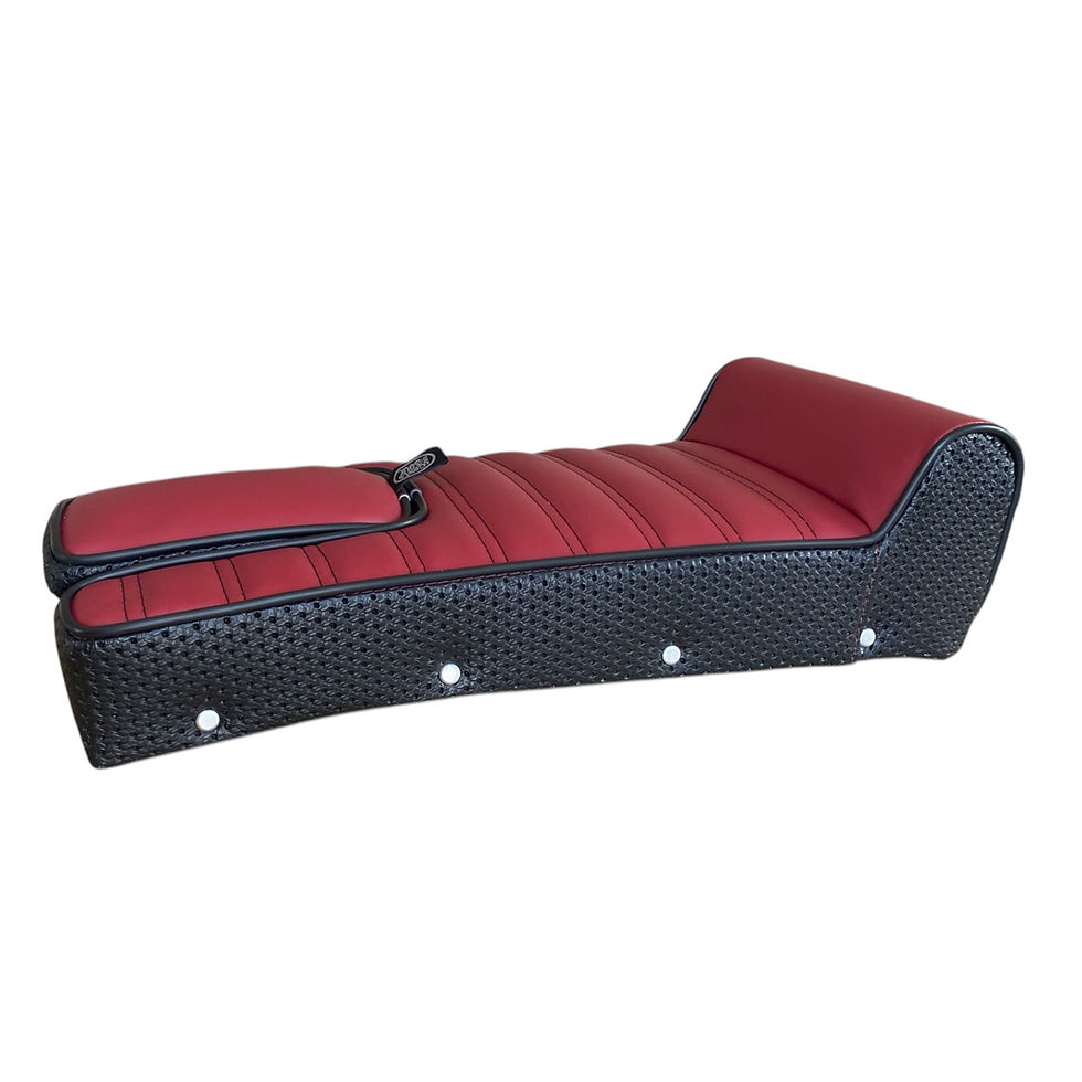 Thumbnail: Oxblood Snetterton Lambretta Seat 