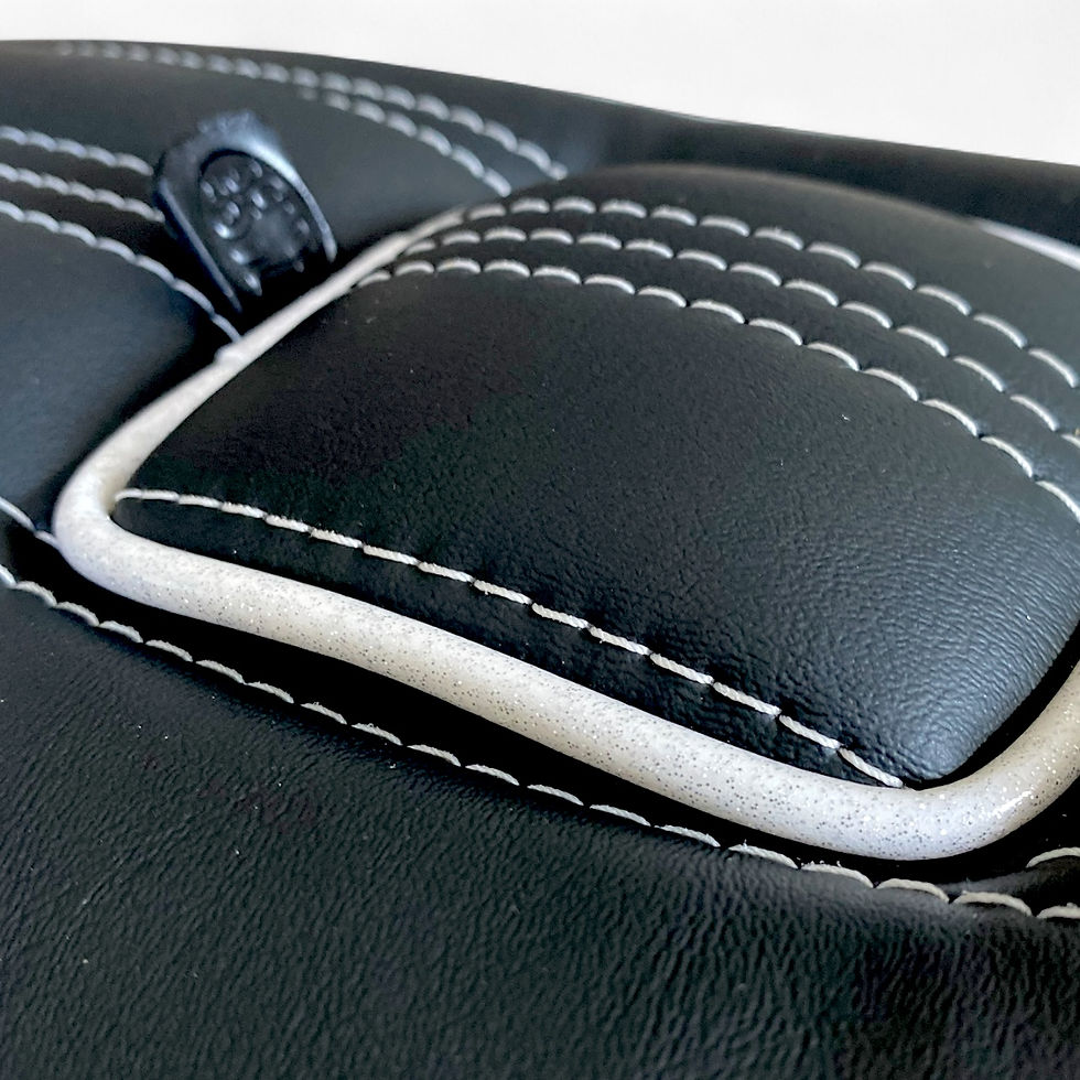 Thumbnail: Half Moon Back Warner 3/4 Lambretta Race Seat
