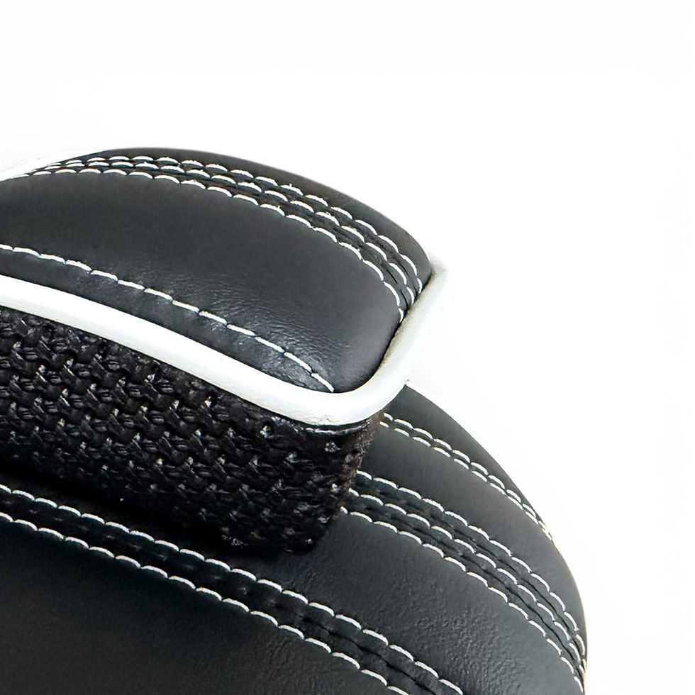 Thumbnail: "NEW" Dual Bentley Lambretta Seat - Black and White