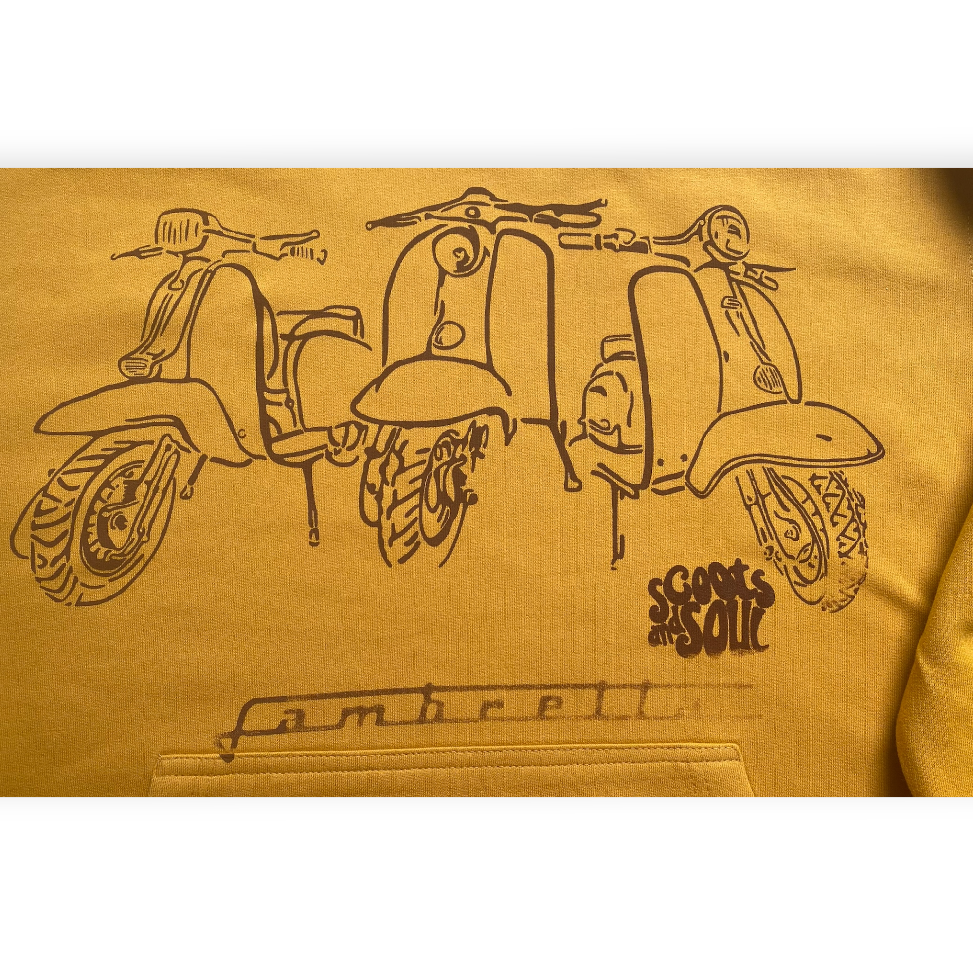 Scoots and Soul Three Scooter Hoodie