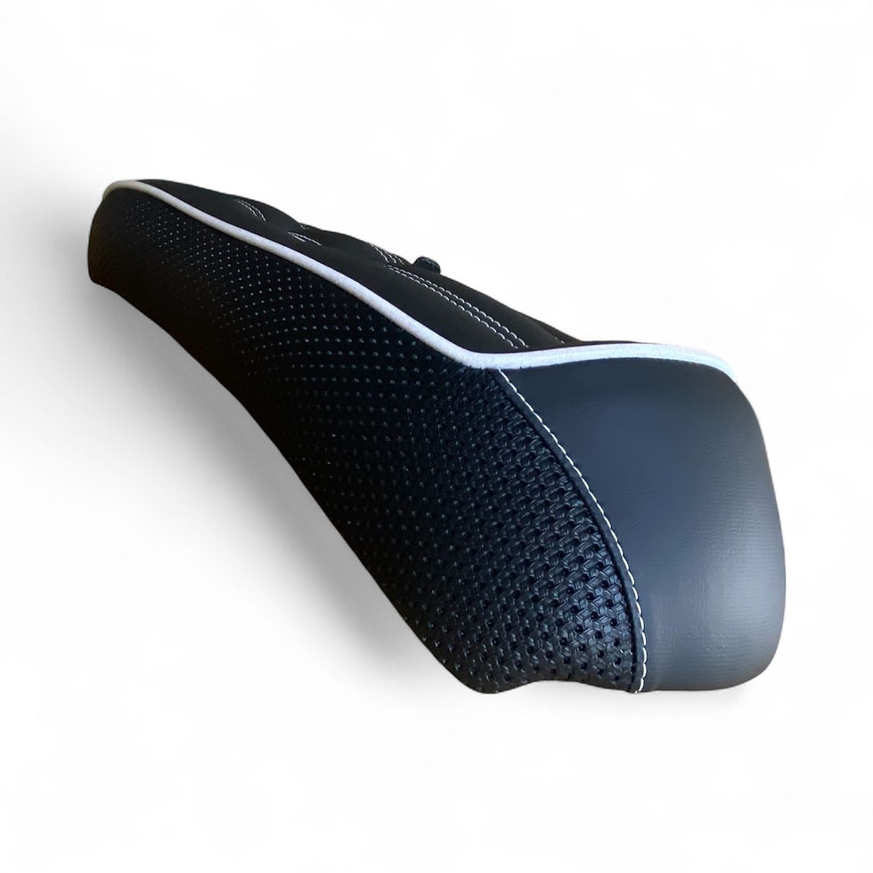 Thumbnail: Half Moon Back Warner 3/4 Lambretta Race Seat