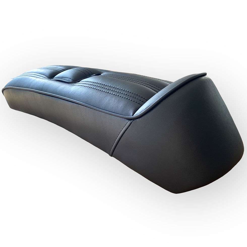 Thumbnail: All Black Dual Bentley Lambretta Seat