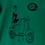 Thumbnail: Scoots and Soul® Girl on a Vespa T-Shirt - Varsity Green