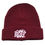 Thumbnail: Scoots and Soul Burgundy Cuffed Beanie