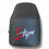 Thumbnail: Black Solo Hinged Lambretta Seat - Embroidered S-Type Logo