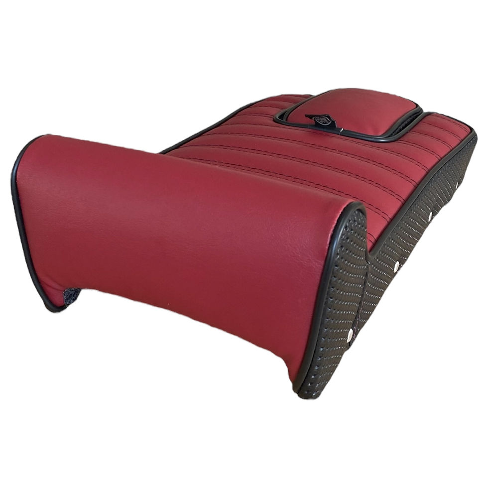 Thumbnail: Oxblood Snetterton Lambretta Seat 