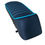 Thumbnail: Scoots and Soul Solo Hinged Lambretta Seat - Turquoise Piping