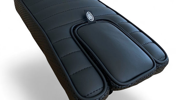 New Style Snetterton Lambretta Seat - All Black