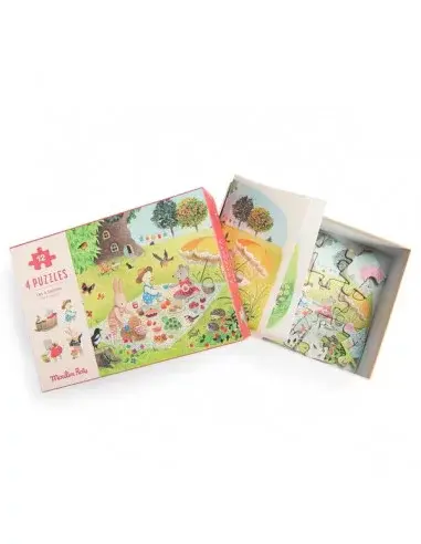 Miniature : 4 puzzles les saisons - + 2 ans