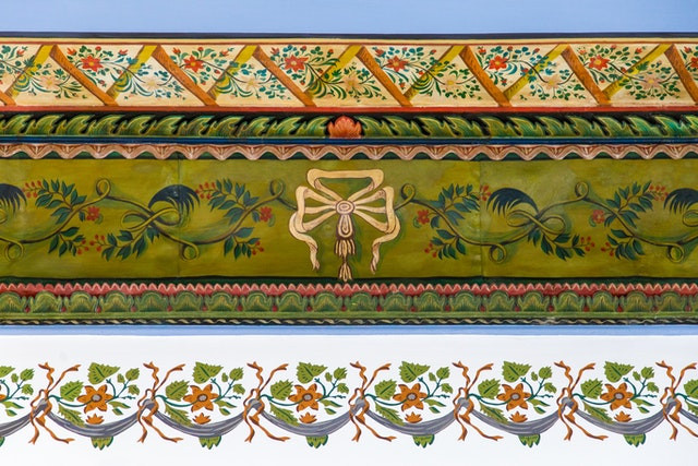 House of Abbud restored frieze