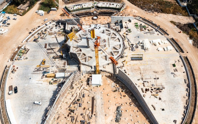 Shrine of Abdu'l-Baha Construction