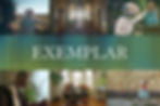 6 images of screencaps from the movie is shown with the Exemplar written in the center