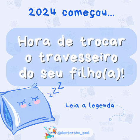 Troca anual dos travesseiros das crianças