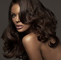 Woman With Wavy Hair
