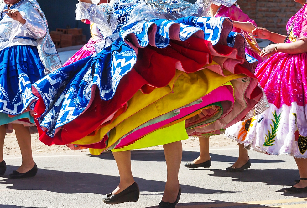 Colorful Traditional Dance