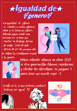 TRABAJO VISUAL IGUALDAD DE GÉNERO KIARA CHÁVEZ CERRO 7ºA