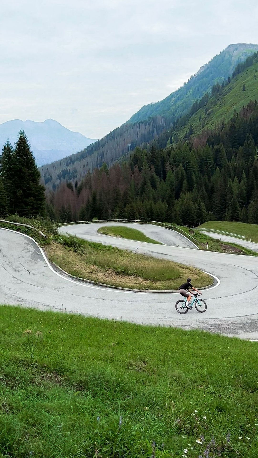 Cycle tourism in the Dolomites